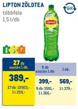 Metro Lipton zöldtea ajánlat