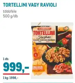 Metro Tortellini / ravioli ajánlat