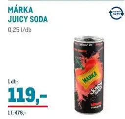 Metro Márka Juicy Soda ajánlat