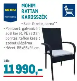 Metro Metro Professional Mohim rattan karosszék ajánlat