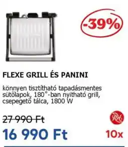 Metro Flexe grill és panini ajánlat
