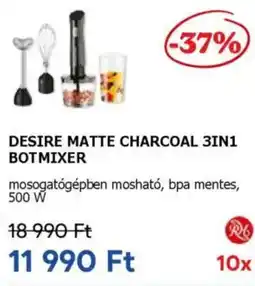 Metro Desire Matte charcoal 3in1 botmixer ajánlat