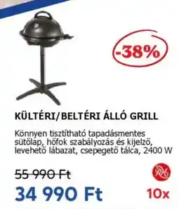 Metro Kültéri / beltéri álló grill ajánlat