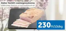 PRIVÁT Zádor füstölt csemegeszalonna ajánlat