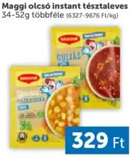 PRIVÁT Maggi olcsó instant tésztaleves ajánlat