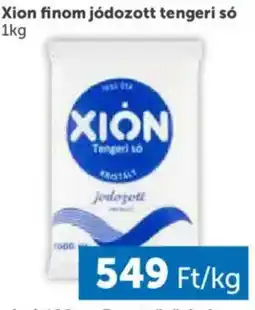 PRIVÁT Xion finom jódozott tengeri só ajánlat