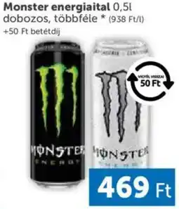 PRIVÁT Monster energiaital ajánlat