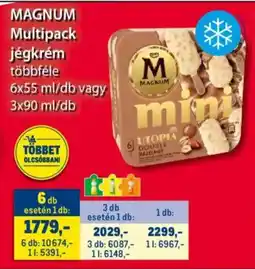 Metro MAGNUM Multipack jégkrém ajánlat