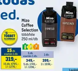 Metro Mizo Coffee Selection ajánlat