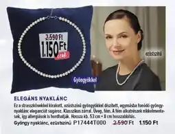 Elegáns nyaklánc