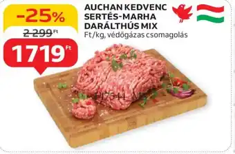 Auchan Auchan kedvenc sertés-marha darálthús mix ajánlat