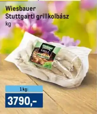 Metro Wiesbauer Stuttgarti grillkolbász ajánlat