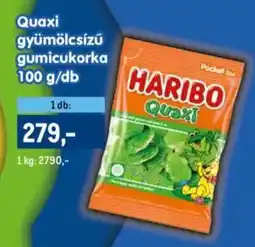 Metro Quaxi gyümölcsízű gumicukorka ajánlat