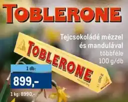 Metro Tejcsokoládé mézzel és mandulával ajánlat
