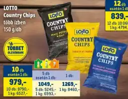 Metro LOTTO Country Chips ajánlat