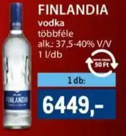 Metro FINLANDIA vodka ajánlat
