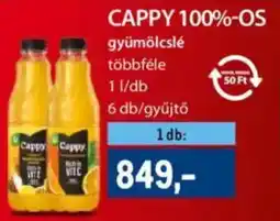 Metro Cappy 100%-os ajánlat