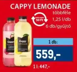 Metro Cappy Lemonade ajánlat