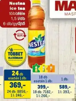 Metro Nestea ice tea ajánlat