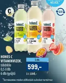 Metro Hohes C vitaminvizek ajánlat