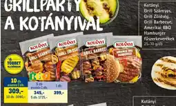 Metro Kotányi grill szárnyas, grill zöldség stb. ajánlat