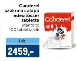 Metro Canderel szukralóz alapú édesítőszer tabletta ajánlat