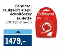 Metro Canderel szukralóz alapú édesítőszer tabletta ajánlat