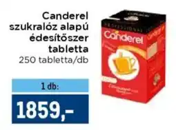 Metro Canderel szukralóz alapú édesítőszer tabletta ajánlat