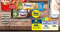 Metro Nestlé Fitness gabonapehely-szeletek ajánlat