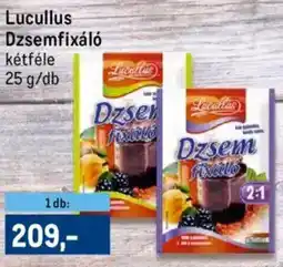 Metro Lucullus dzsemfixáló ajánlat