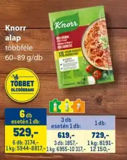 Metro Knorr alap ajánlat