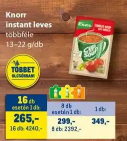 Metro Knorr instant leves ajánlat