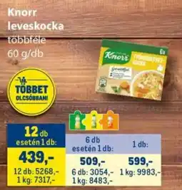 Metro Knorr leveskocka ajánlat