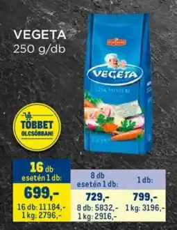 Metro Vegeta ajánlat