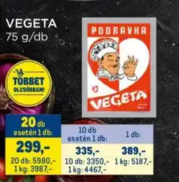 Metro Vegeta ajánlat