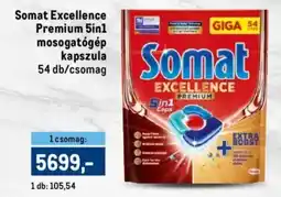 Metro Somat excellence premium 5in1 mosogatógép kapszula ajánlat