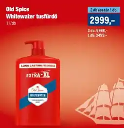Metro Old Spice Whitewater tusfürdő ajánlat