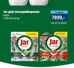 Metro Jar gépi mosogatókapszula ajánlat