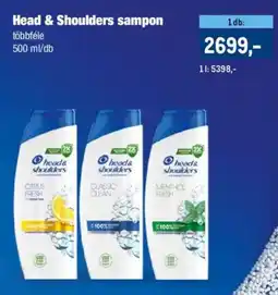 Metro Head & Shoulders sampon ajánlat