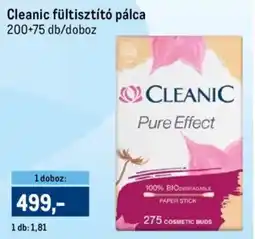 Metro Cleanic fültisztító pálca ajánlat