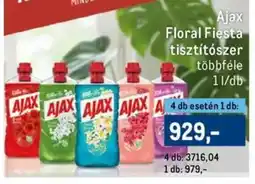 Metro Ajax floral fiesta tisztítószer ajánlat