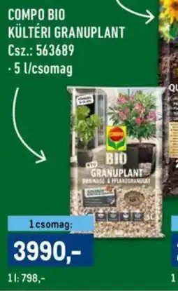 Metro Compo bio kültéri granuplant ajánlat
