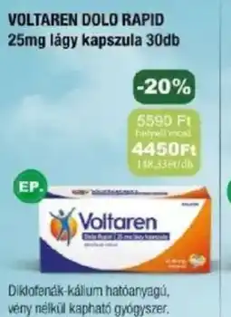 Voltaren dolo rapid lágy kapszula