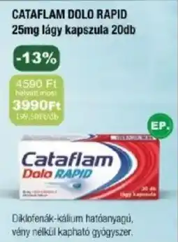 Cataflam dolo rapid lágy kapszula