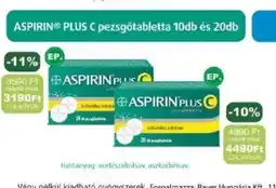 PatikaPlus Aspirin plus c pezsgőtabletta ajánlat