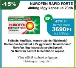 Nurofen rapid forte lágy kapszula