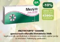 Mezym forte gyomornedv-ellenálló filmtabletta