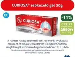 Curiosa sebkezelő gél