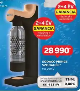 Auchan Sodaco Prince Szódagép ajánlat