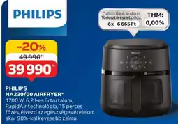 Auchan PHILIPS NA230/00 AIRFRYER ajánlat